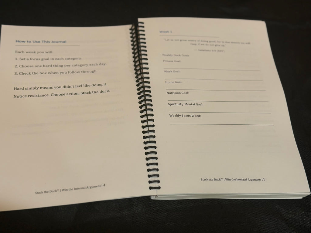 Stack the Duck 90-Day Journal