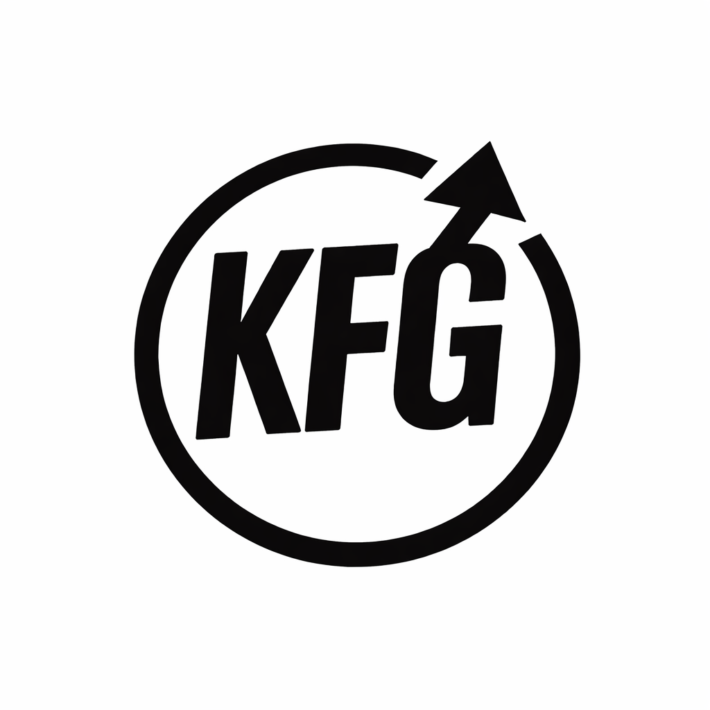 KFG Logo Vinyl Sticker – Weatherproof | 2” Circle